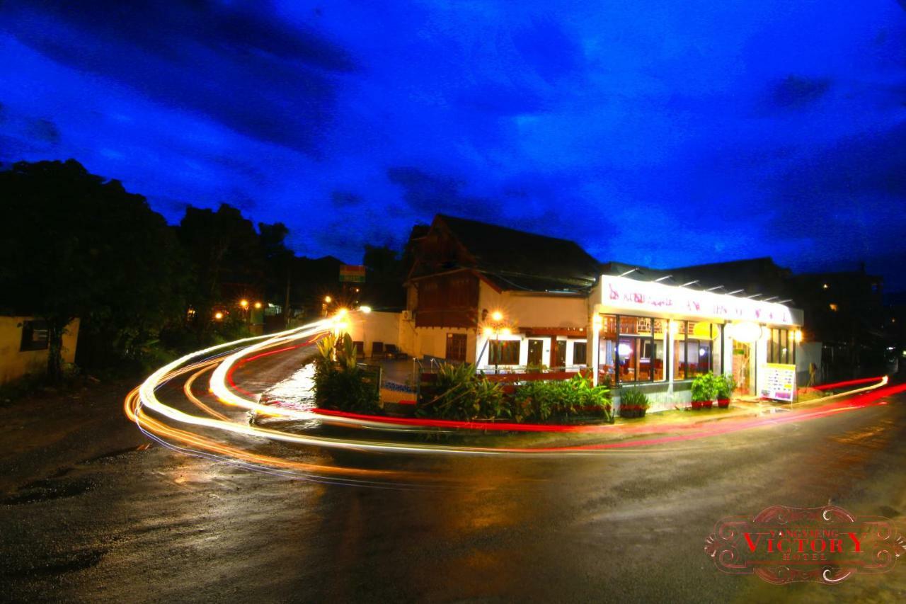 Vang Vieng Victory Hotel Exterior foto